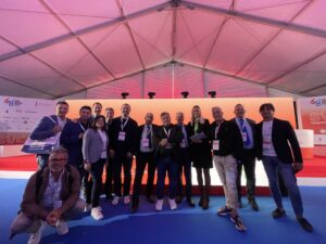 foto con perrini e lapenna