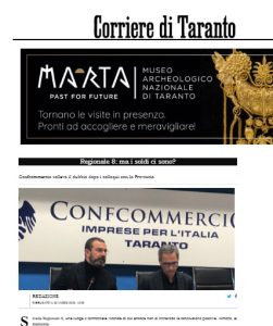corriere di taranto 23 marzo 2022