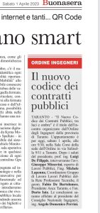 Taranto Buonasera 1 apr 2023