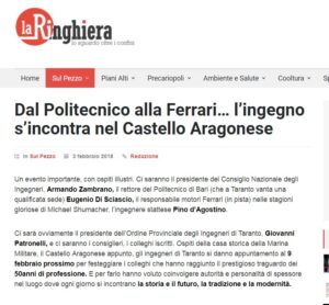 RINGHIERA del 3 febbraio 2018