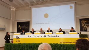 12 febbraio 2018, visita all'Eni di taranto