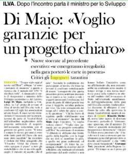 taranto sera 1 mittal (30 luglio 2018)