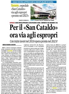 16 LUGLIO 2018 GAZZ OSPEDALE