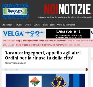 23 nov 2019 Noi Notizie