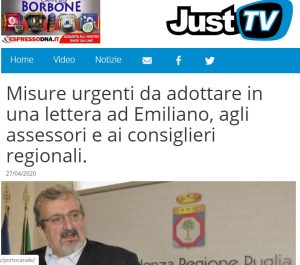 27 aprile 2020 just tv