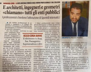 Gazzetta del Mezzogiorno 7 apr 2020