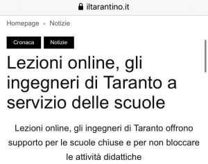 Il Tarantino 12 marzo 2020