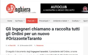 La Ringhiera 22 nov 2019