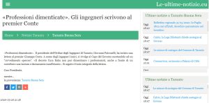 Le ultime notizie 20marzo2020