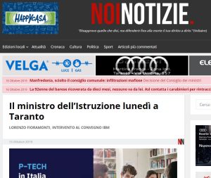 NOI NOTIZIE 15 ottobre 2019