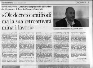 Patronelli TaBuonasera 4 dic 2021