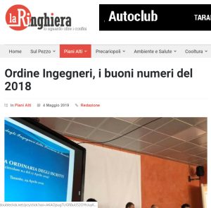 RINGHIERA 4 MAGGIO 2019 (BILANCIO)