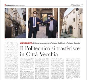 Taranto Buonasera 17 aprile 2021