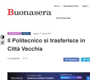 Tranto Buonasera 17 apr 2021