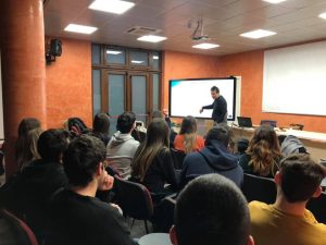 I ragazzi del Battaglini nella nostra sede per l'Alternanza 18 febb 2019