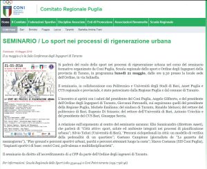 coni puglia 21 maggio 2018