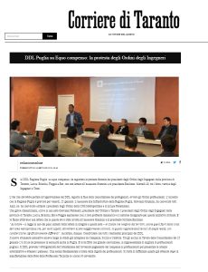 corriere di taranto 24 gen 2019