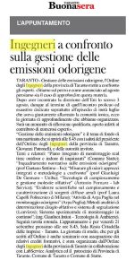 emissioni odorigene 20 settembre 2018