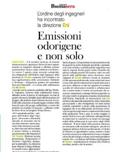 incontro eni taranto sera 5 ago 2018