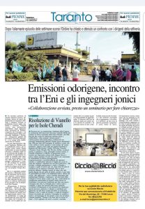 quotidiano 8 agosto incontro eni