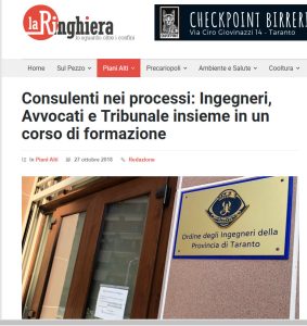 ringhiera ing forense